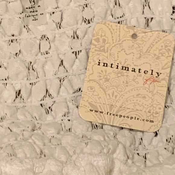 NWT! Free People Intimately White Adella Cami Top - Picture 9 of 11